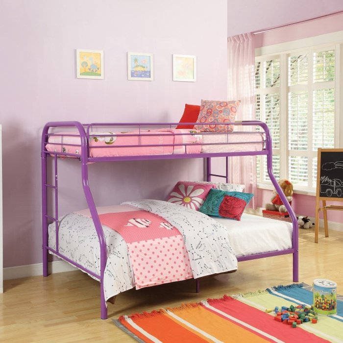 02053pu_5.jpg Tritan Twin/Full Bunk Bed - Image 1
