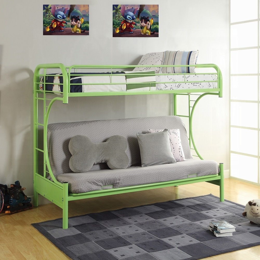 02091w-gr_5.jpg Eclipse Twin/Full Futon Bunk Bed - Image 1