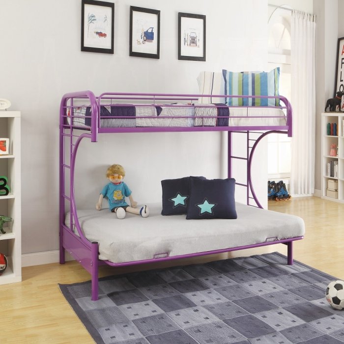 02091w-pu_5.jpg Eclipse Twin/Full Futon Bunk Bed - Image 1