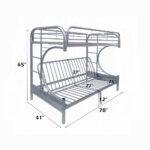Eclipse Twin/Full Futon Bunk Bed - Image 5