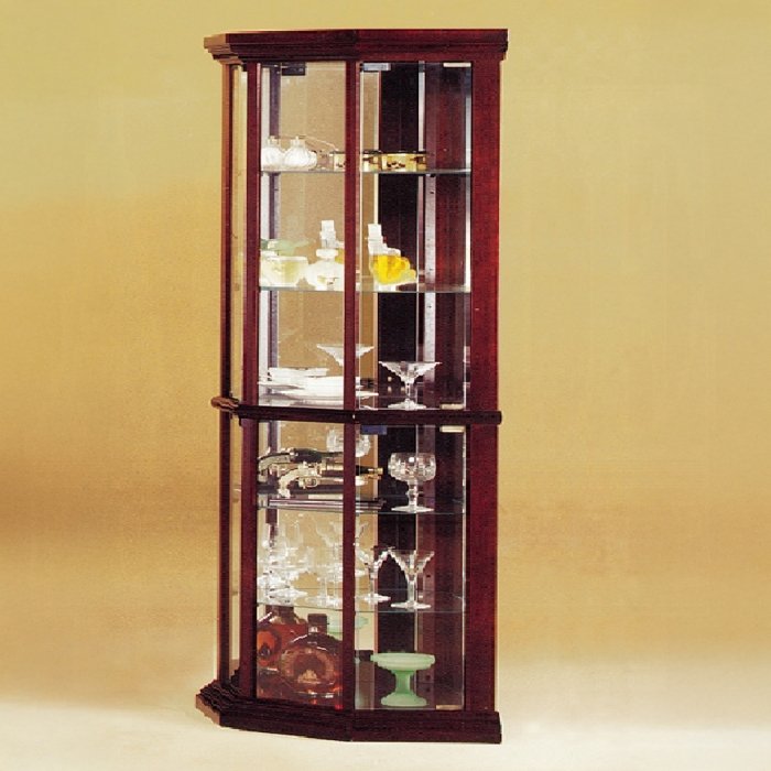 02347_3.jpg Huxley Curio Cabinet (Corner) - Image 1