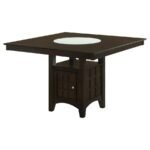 GABRIEL 7-PIECE SQUARE COUNTER HEIGHT DINING SET CAPPUCCINO - Image 3