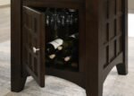 GABRIEL 52-INCH COUNTER HEIGHT DINING TABLE CAPPUCCINO - Image 6
