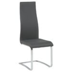 MONTCLAIR UPHOLSTERED DINING SIDE CHAIR GREY (SET OF 4) - Image 3