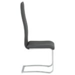 MONTCLAIR UPHOLSTERED DINING SIDE CHAIR GREY (SET OF 4) - Image 8