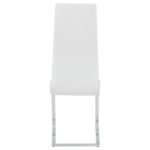 MONTCLAIR UPHOLSTERED DINING SIDE CHAIR WHITE (SET OF 4) - Image 7