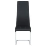 MONTCLAIR UPHOLSTERED DINING SIDE CHAIR BLACK (SET OF 4) - Image 4