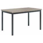GARZA RECTANGULAR 48-INCH ENGINEERED WOOD DINING TABLE GREY