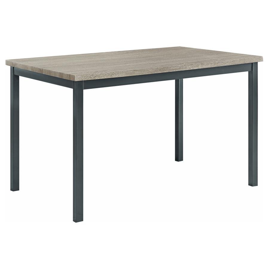 100611_02x900.jpg GARZA RECTANGULAR 48-INCH ENGINEERED WOOD DINING TABLE GREY - Image 1