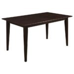 GABRIEL 5-PIECE RECTANGULAR 59-INCH DINING SET CAPPUCCINO - Image 3