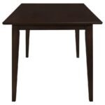 GABRIEL 5-PIECE RECTANGULAR 59-INCH DINING SET CAPPUCCINO - Image 5