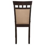 GABRIEL CLOSED BACK DINING SIDE CHAIR CAPPUCCINO (SET OF 2) - Image 8