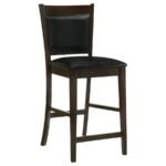 JADEN 5-PIECE SQUARE COUNTER HEIGHT DINING SET ESPRESSO - Image 6