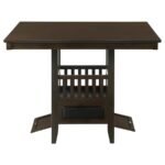 JADEN SQUARE 47-INCH COUNTER HEIGHT DINING TABLE ESPRESSO - Image 5
