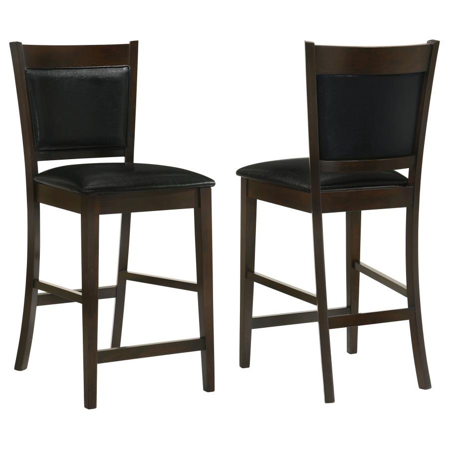 100959_001x900.jpg JADEN UPHOLSTERED COUNTER CHAIR ESPRESSO (SET OF 2) - Image 1