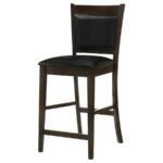 JADEN UPHOLSTERED COUNTER CHAIR ESPRESSO (SET OF 2) - Image 5