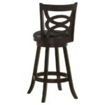 CALECITA WOOD SWIVEL BAR CHAIR CAPPUCCINO (SET OF 2) - Image 7