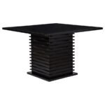 STANTON SQUARE 54-INCH COUNTER HEIGHT DINING TABLE BLACK