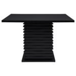 STANTON SQUARE 54-INCH COUNTER HEIGHT DINING TABLE BLACK - Image 3