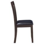 LAVON WOOD DINING SIDE CHAIR BLACK AND ESPRESSO (SET OF 2) - Image 10
