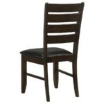 DALILA 6-PIECE RECTANGULAR DINING TABLE SET CAPPUCCINO - Image 8