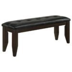 DALILA 6-PIECE RECTANGULAR DINING TABLE SET CAPPUCCINO - Image 9