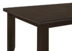 DALILA 6-PIECE RECTANGULAR DINING TABLE SET CAPPUCCINO - Image 11