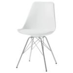 JUNIPER POLYPROPYLENE DINING SIDE CHAIR WHITE (SET OF 2) - Image 5