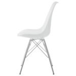 JUNIPER POLYPROPYLENE DINING SIDE CHAIR WHITE (SET OF 2) - Image 6