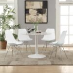 JUNIPER POLYPROPYLENE DINING SIDE CHAIR WHITE (SET OF 2) - Image 11