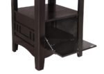 LAVON 5-PIECE OVAL COUNTER HEIGHT DINING SET ESPRESSO - Image 5