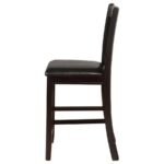LAVON WOOD COUNTER HEIGHT DINING CHAIR BLACK AND ESPRESSO (SET OF 2) - Image 6