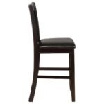 LAVON WOOD COUNTER HEIGHT DINING CHAIR BLACK AND ESPRESSO (SET OF 2) - Image 10