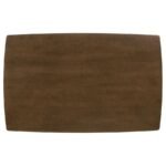 KERSEY 5-PIECE RECTANGULAR DINING TABLE SET CHESTNUT - Image 6