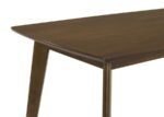 KERSEY RECTANGULAR 47-INCH WOOD DINING TABLE CHESTNUT - Image 6