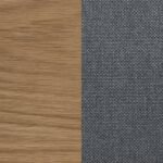 SHARON FABRIC UPHOLSTERED DINING SIDE CHAIR BROWN (SET OF 2) - Image 12