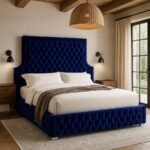 Sedona Velvet Upholstered Bed - Image 2