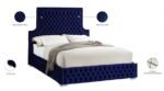 Sedona Velvet Upholstered Bed - Image 4