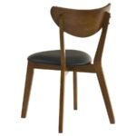JEDDA WOOD DINING SIDE CHAIR DARK WALNUT (SET OF 2) - Image 7