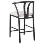 DOLMAN COUNTER HEIGHT DINING SIDE CHAIR BEIGE (SET OF 2) - Image 7