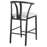 DOLMAN COUNTER HEIGHT DINING SIDE CHAIR BEIGE (SET OF 2) - Image 8