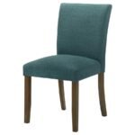 CANTLEY UPHOLSTERED DINING SIDE CHAIR TEAL BLUE (SET OF 2) - Image 5