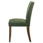 CANTLEY UPHOLSTERED DINING SIDE CHAIR GREEN (SET OF 2) - Image 6