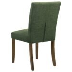 CANTLEY UPHOLSTERED DINING SIDE CHAIR GREEN (SET OF 2) - Image 7