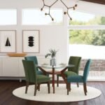 CANTLEY UPHOLSTERED DINING SIDE CHAIR GREEN (SET OF 2) - Image 14