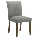 CANTLEY UPHOLSTERED DINING SIDE CHAIR GREY (SET OF 2) - Image 3