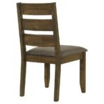 ALSTON WOOD DINING SIDE CHAIR KNOTTY NUTMEG (SET OF 2) - Image 8