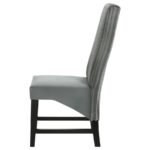 BARRAND UPHOLSTERED DINING SIDE CHAIR GREY (SET OF 2) - Image 6