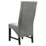BARRAND UPHOLSTERED DINING SIDE CHAIR GREY (SET OF 2) - Image 7