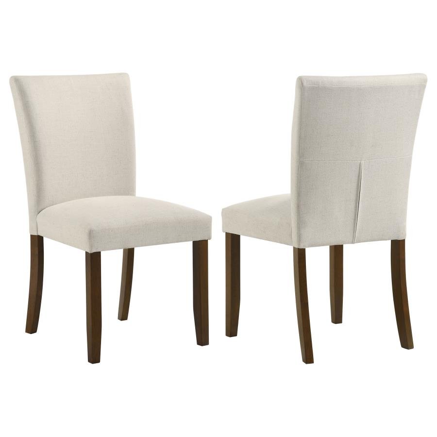 106412_001x900.jpg CANTLEY UPHOLSTERED DINING SIDE CHAIR BEIGE (SET OF 2) - Image 1